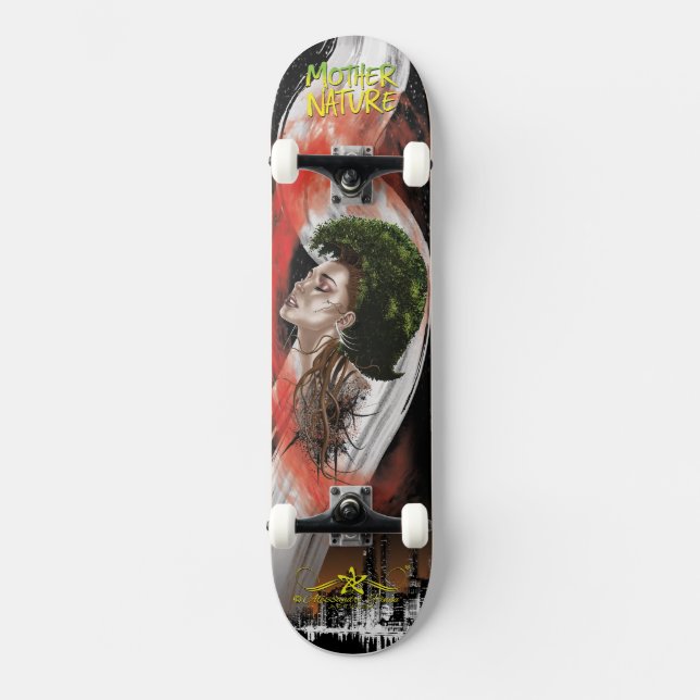 Mother Nature 2/4 Skateboard (Front)