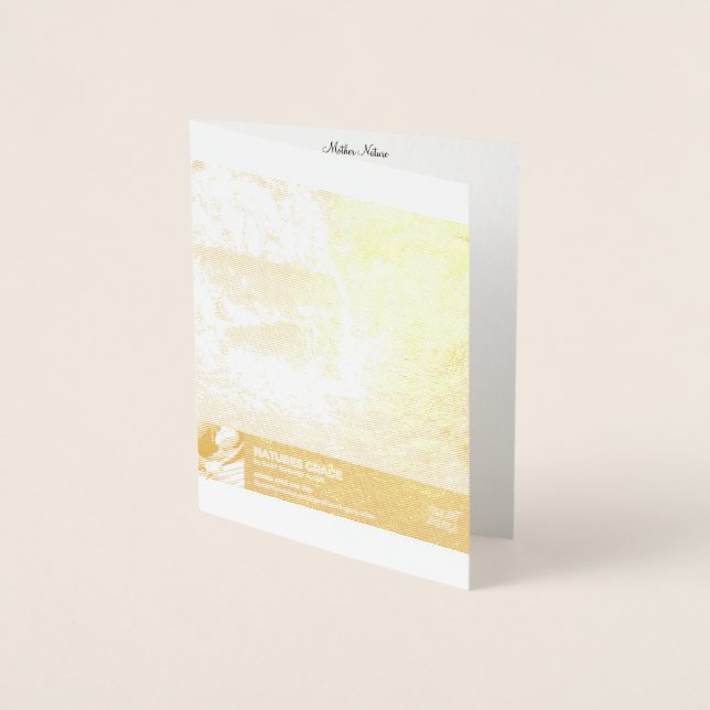 Mother Nature Foil Card (Front)