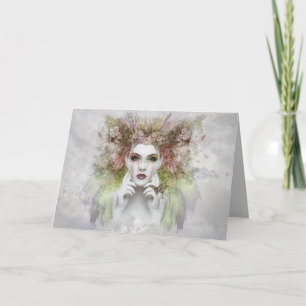 mother nature greeting card