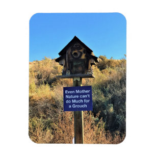 Mother Nature, Grouch Humour Magnet