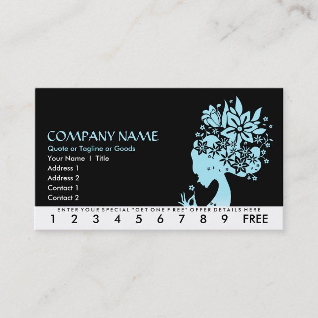 mother nature loyalty card (Front)