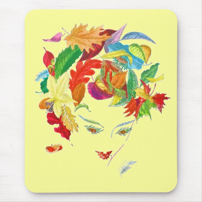 Mother Nature Mouse Pad (Front)