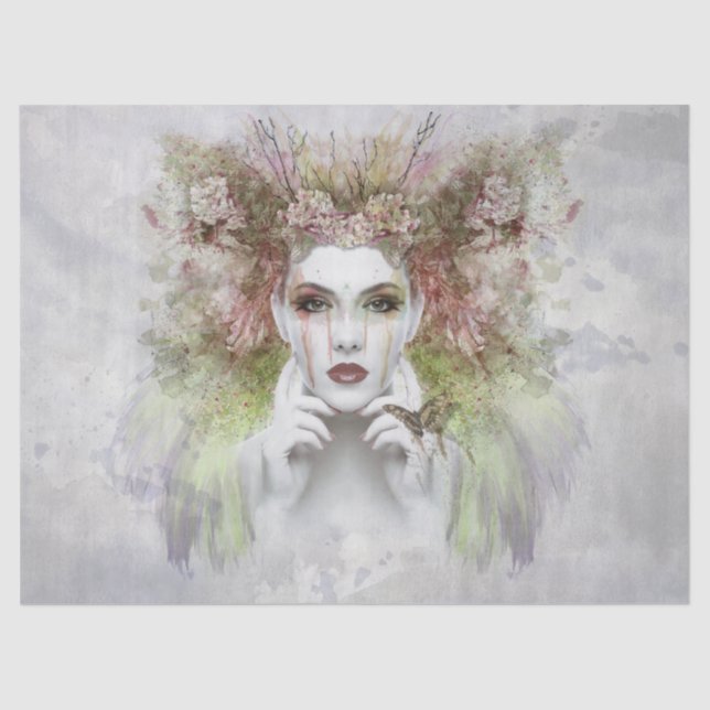 mother nature tissue paper (Front)