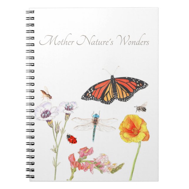 Mother Nature's Wonders Notebook (Front)