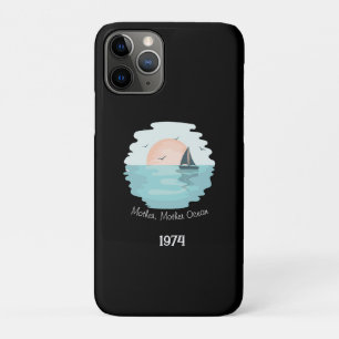 Mother ocean beautiful sunset iPhone 11 pro case