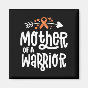 Mother Of A Warrior Mom Family Leukaemia Cancer Aw Magnet