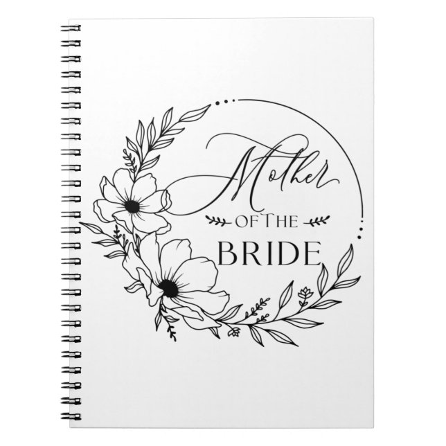 mother of bride notebook (Front)
