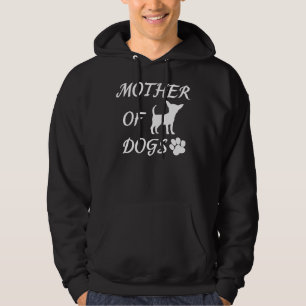 Mother Of Dogs Chihuahua Fitted Hoodie