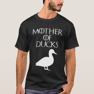 Mother of Ducks Feather Mom T-Shirt