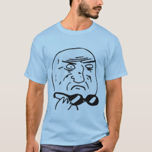 Mother of God Rage Face Comic Meme T-Shirt
