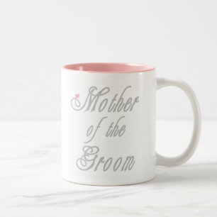 Mother of Groom Classy Greys Two-Tone Coffee Mug