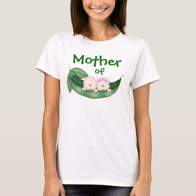 Mother of Mixed Twins T-Shirt (Front)