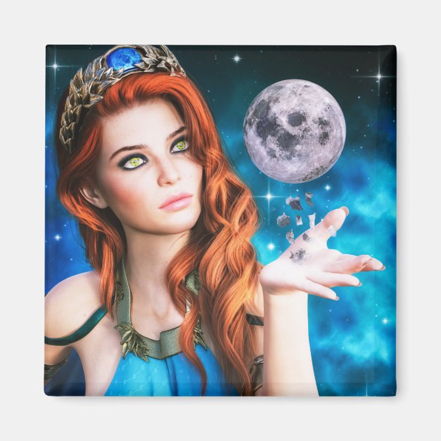 Mother of Moons Magnet (Front)