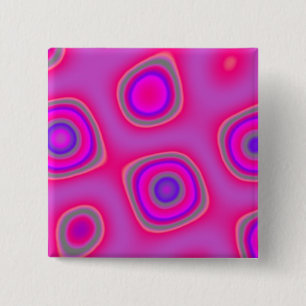 Mother of Pearl Abstract 03 2 Inch Square Button