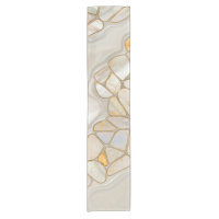 Mother of pearl and gold cells Abstract