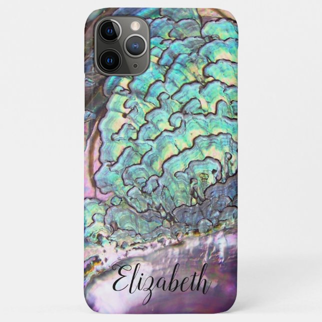 Mother-of-pearl Iridescent Look Personalized Case (Back)