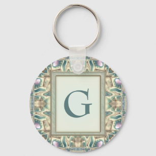 Mother of Pearl Keychain