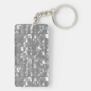 Mother of Pearl Keychain