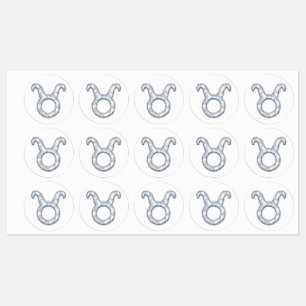 Mother of Pearl Like Taurus Symbol on Digital Camo