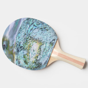 Mother of Pearl Ping Pong Paddle