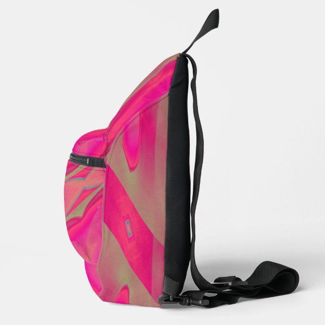 Mother Of Pearl Pink  Sling Bag (Right)