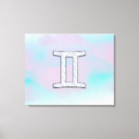 Mother of Pearl Style Gemini Zodiac Sign