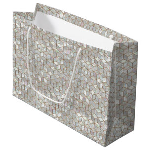 Mother Of Pearl Tiles Large Gift Bag