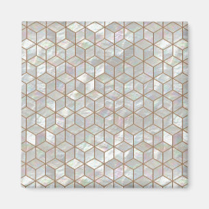 Mother Of Pearl Tiles Magnet