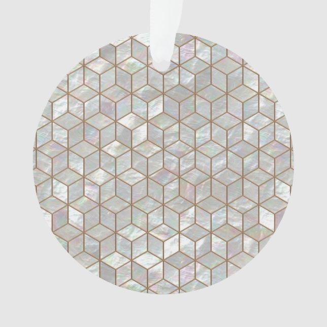 Mother Of Pearl Tiles Ornament (Front)
