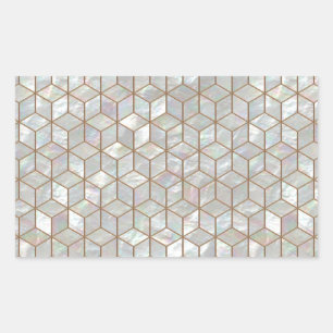Mother Of Pearl Tiles Sticker