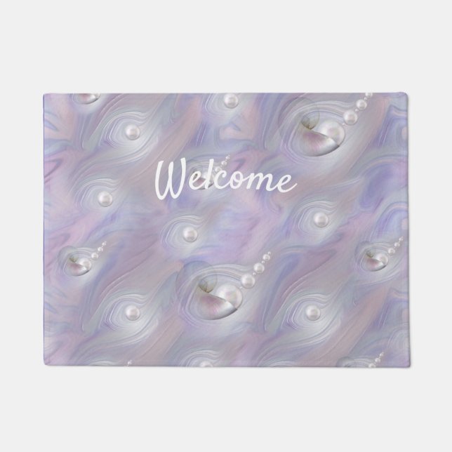 Mother of Pearls giving Birth to a Pearl Doormat (Front)