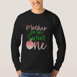 Mother Of The Birthday One Peach 1st Summer Fruit T-Shirt