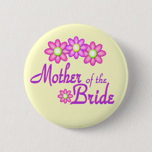 Mother of the Bride 2 Inch Round Button