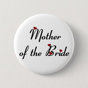Mother of the Bride button
