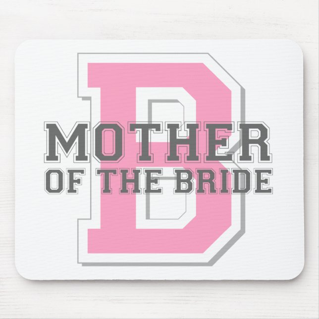 Mother of the Bride Cheer Mouse Pad (Front)