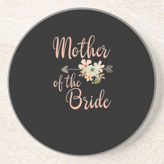 Mother Of The Bride Coaster (Front)