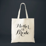 Mother of the Bride Custom Tote Bag<br><div class="desc">Mother of the Bride Custom Tote Bag.Mother of the bride is a very important person in a wedding with many duties and responsibilities to ensure a perfect wedding for her daughter, the bride.This trendy tote bag helps her to easily carry all the supplies and information she may require during the...</div>