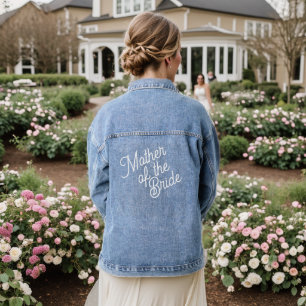 "Mother of the Bride"  Denim Jacket