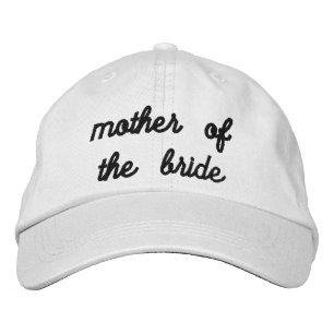 Mother of the Bride Embroidered Hat