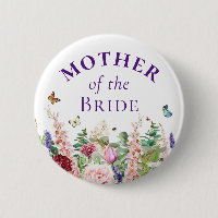 Mother of the Bride - Floral Butterfly