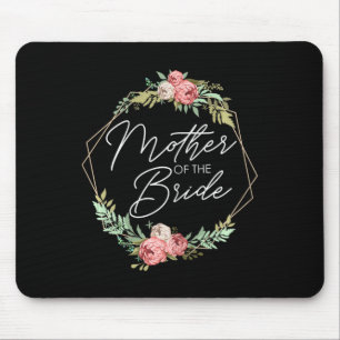 Mother Of The Bride Flowers Bride And Groom Weddin Mouse Pad