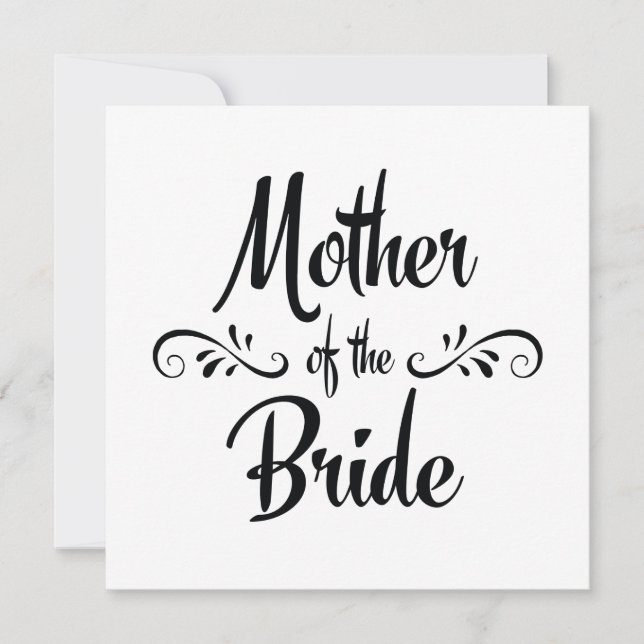 Mother of the Bride - Funny Rehearsal Dinner Invitation (Front)