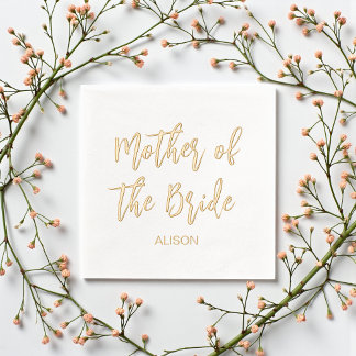 Mother of the Bride Gold White Wedding