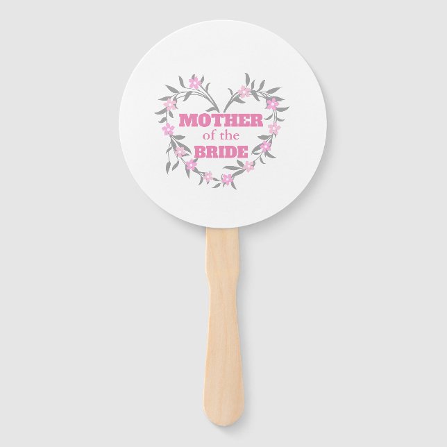 Mother of the Bride Hand Fan (Front)
