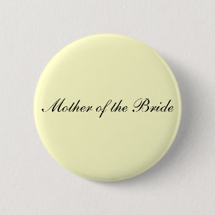 Mother of the Bride Ivory Button