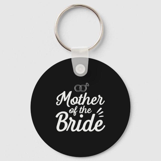Mother Of The Bride Keychain (Front)