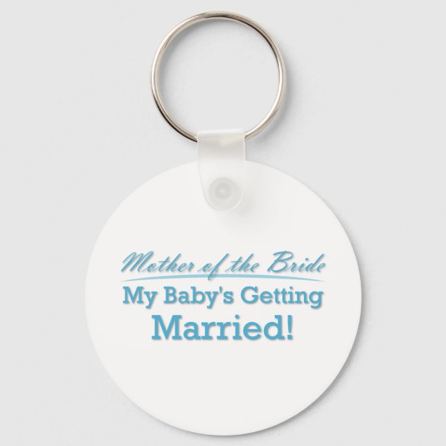 Mother of the Bride Keychain (Front)