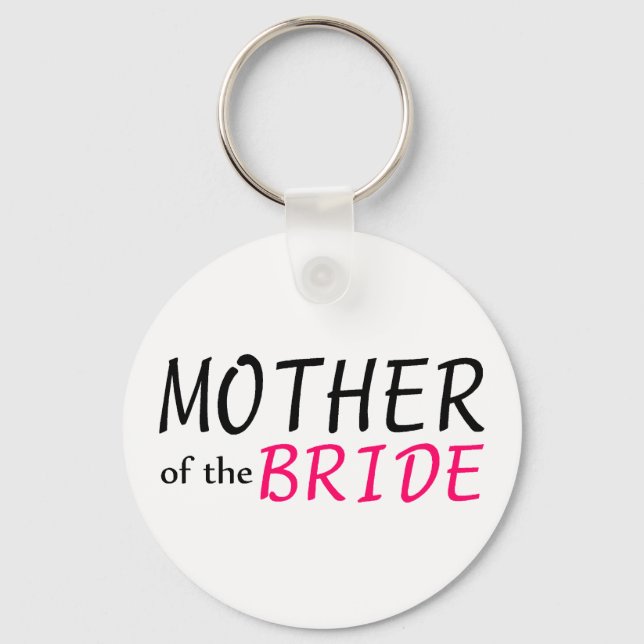 Mother Of The Bride Keychain (Front)