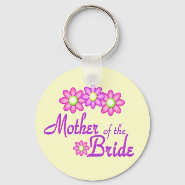 Mother of the Bride Keychain (Front)