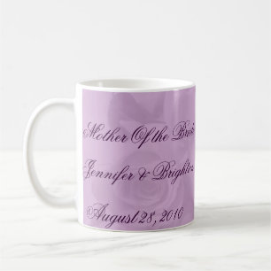 Mother Of the Bride - "Lovely Lavender Roses" Coffee Mug